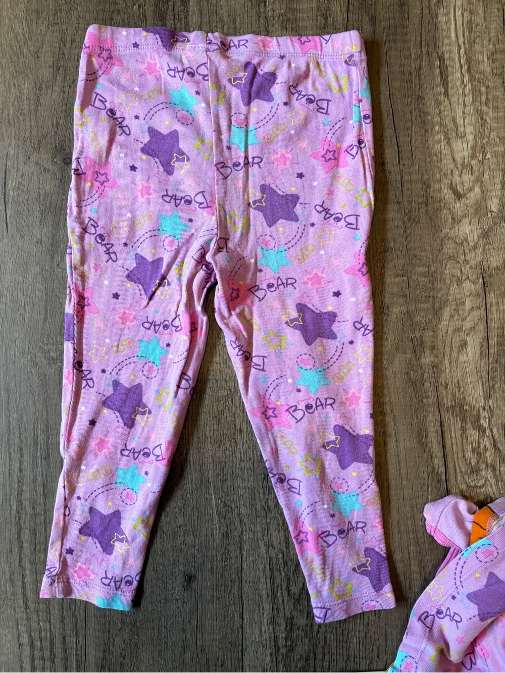 Vintage 2000s Y2K Disney Bear In The Big Blue House Toddler Girl Pajamas Sz 4 - Picture 5 of 7